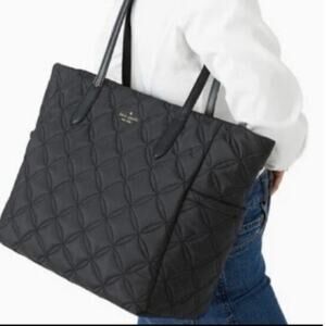 Like New Kate Spade Large Quilted Handbag